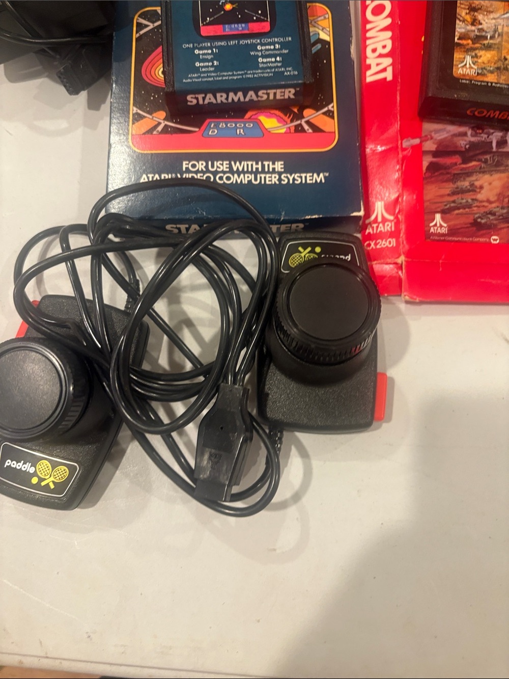 Atari Classic Video Computer System Console with Joysticks Not tested (as is) - Picture 5 of 7